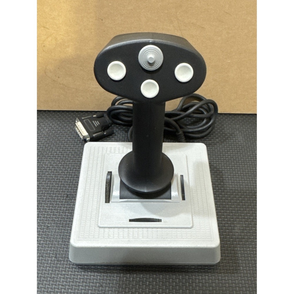 Vintage Flightstick PRO Combat Stick by CH For PC 15 Pin Connector Works Great